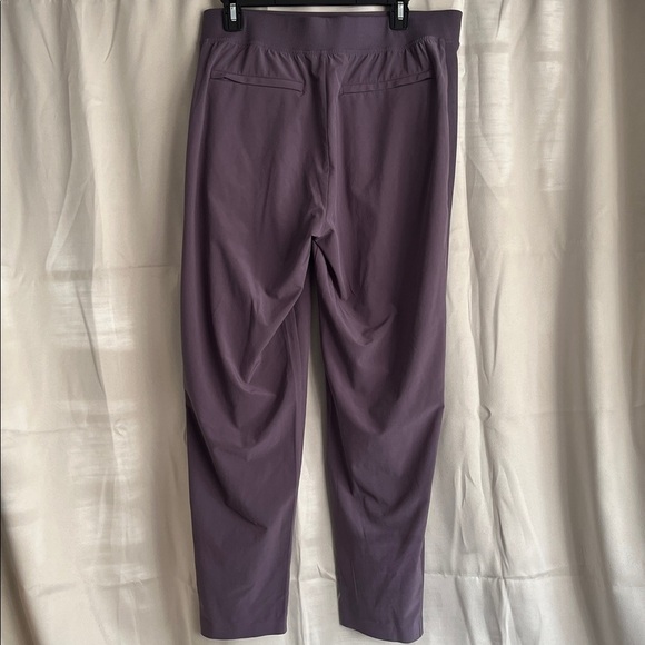 Athleta Brooklyn Ankle Pant Dusk Violet Purple Size 14 - Picture 3 of 6